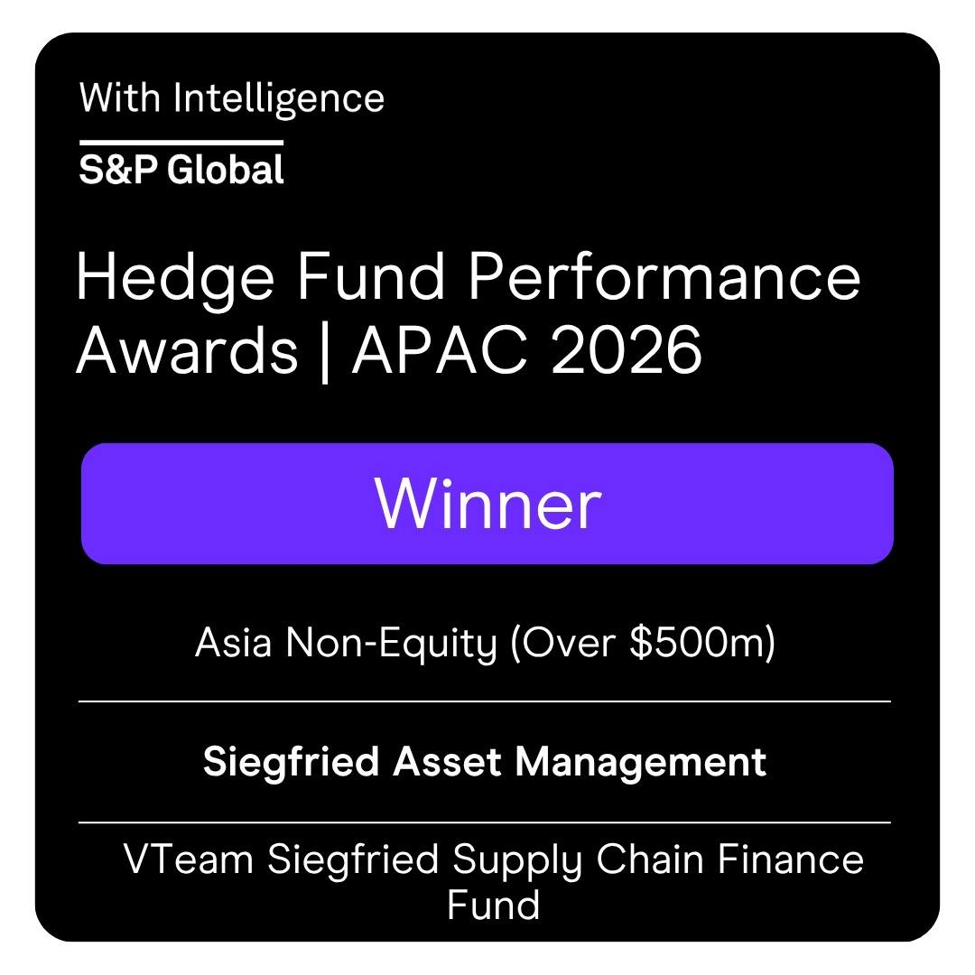 Hedge Fund Performance Awards APAC 2026 — Siegfried Asset Management, Winner, Asia Non-Equity (Over $500m)